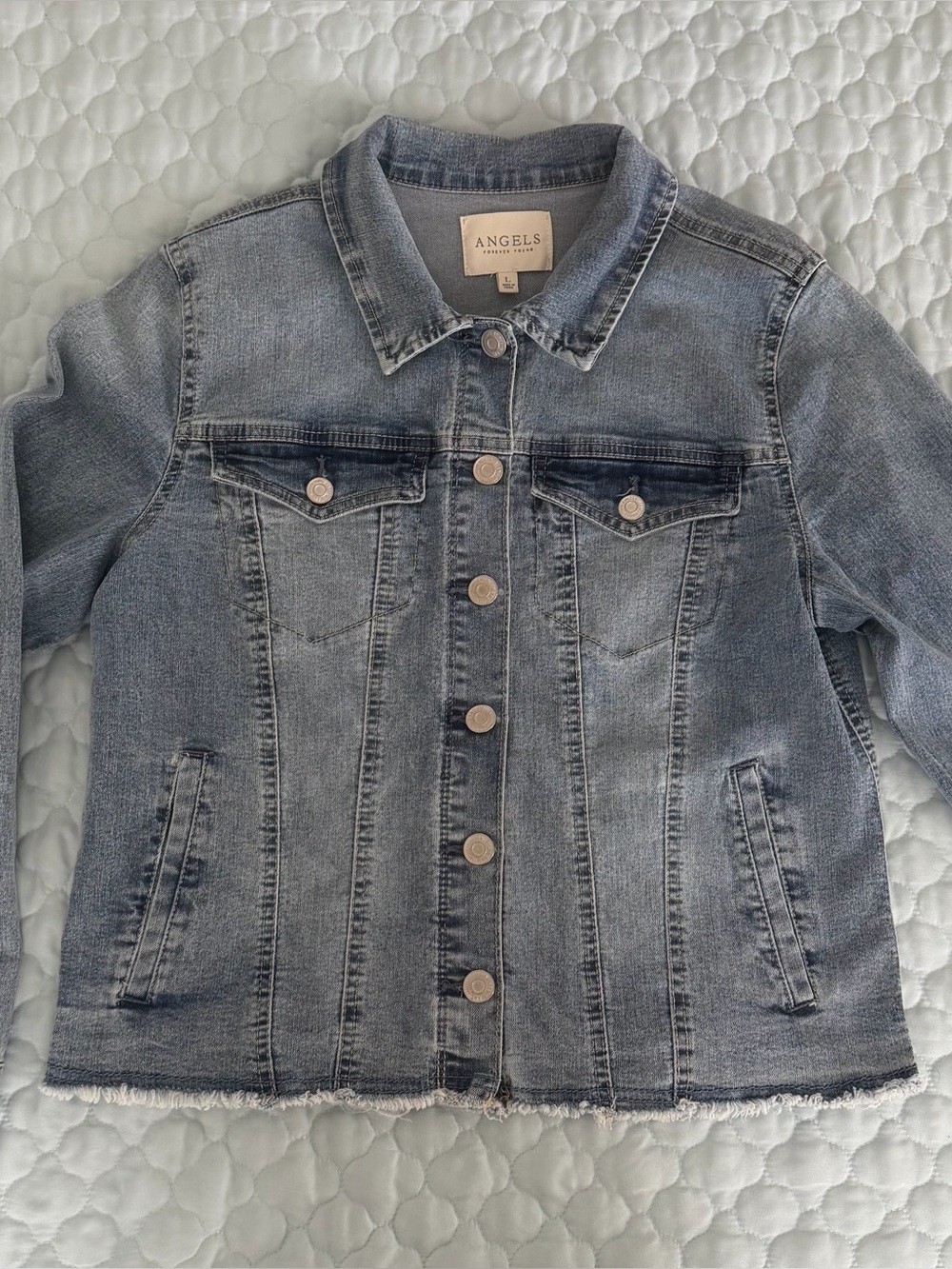 Angels Forever Young -Women’s Stretch Denim Jacket